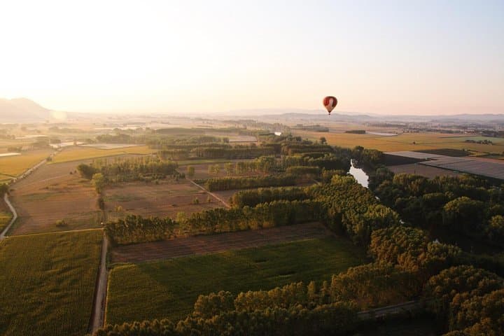 Costa Brava Private Hot Air Balloon Flight — Sunrise Over Girona and the Mediterranean