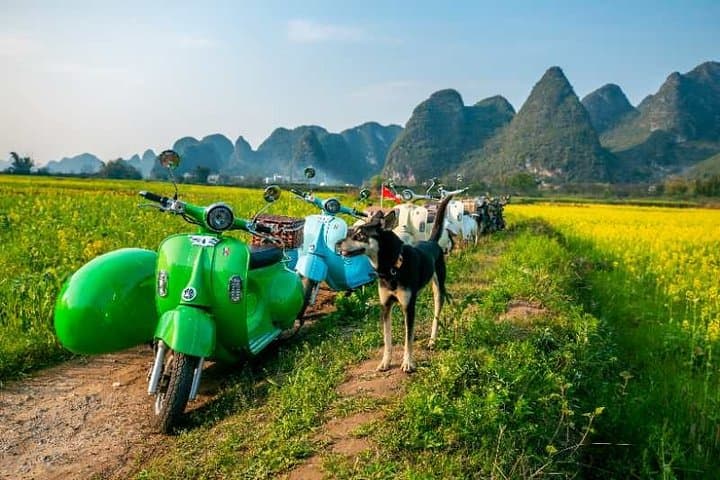 Yangshuo Sidecar Tour: Half-Day Vintage Ride Through Karst Countryside photo 4