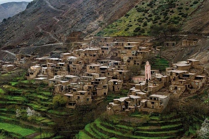 Three Valleys & High Atlas Day Trip from Marrakech — Camel Ride, Waterfalls & Lunch