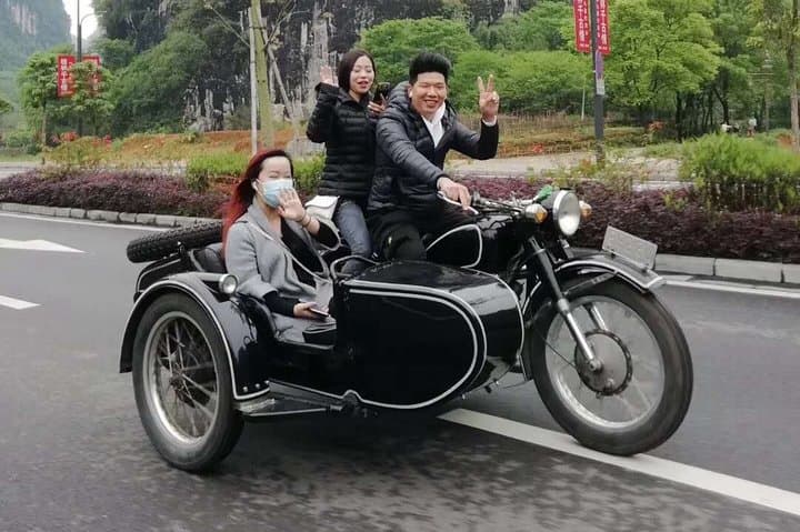 Yangshuo Sidecar Tour from Xingping: Half-Day Vintage Ride Through Karst Countryside photo 5