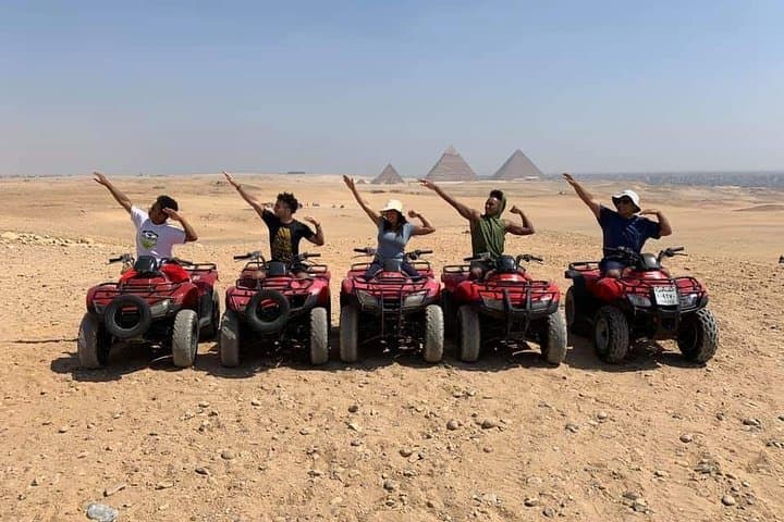 Giza Pyramids Quad Bike Sunset & Sunrise ATV Desert Safari photo 6