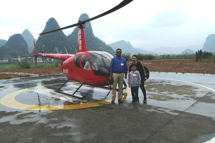 Yangshuo Helicopter Tour: Aerial Flights Over the Li River and Karst Peaks photo 1
