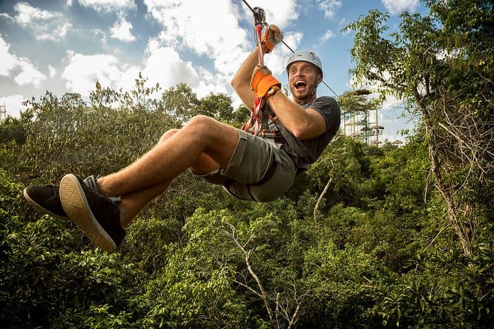 Riviera Maya Jungle Rush: Polaris RZR, Zipline Circuit & Cenote Swim photo 4