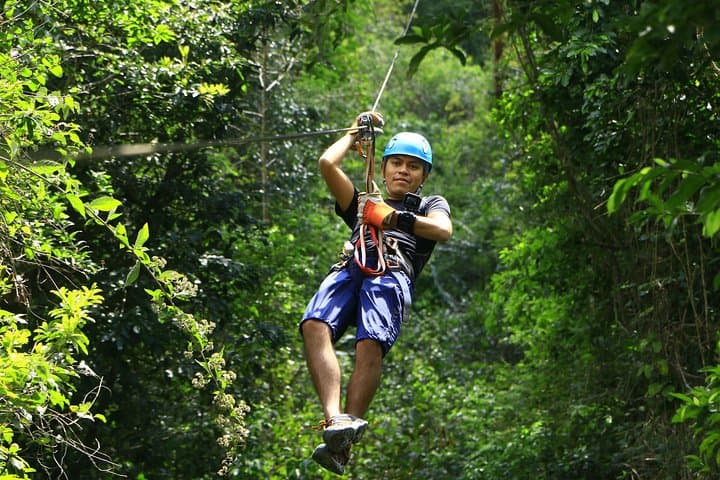 Riviera Maya Full-Jungle Adventure: ATV Rush, Eight-Line Ziplines & Cenote Swim photo 6