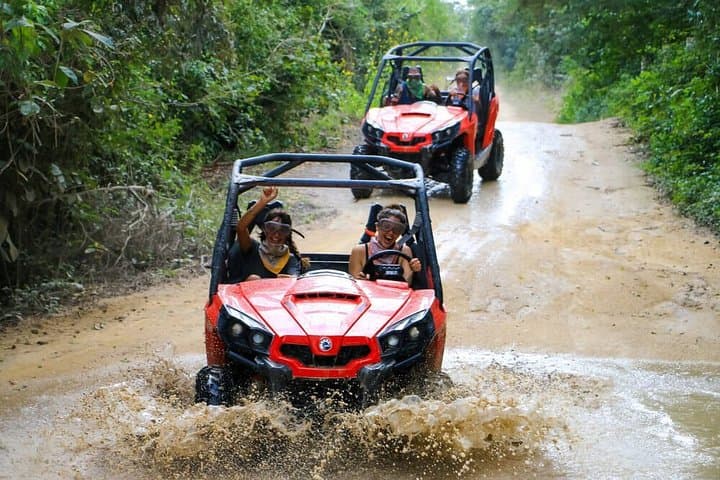 Riviera Maya Jungle Rush: Polaris RZR, Zipline Circuit & Cenote Swim