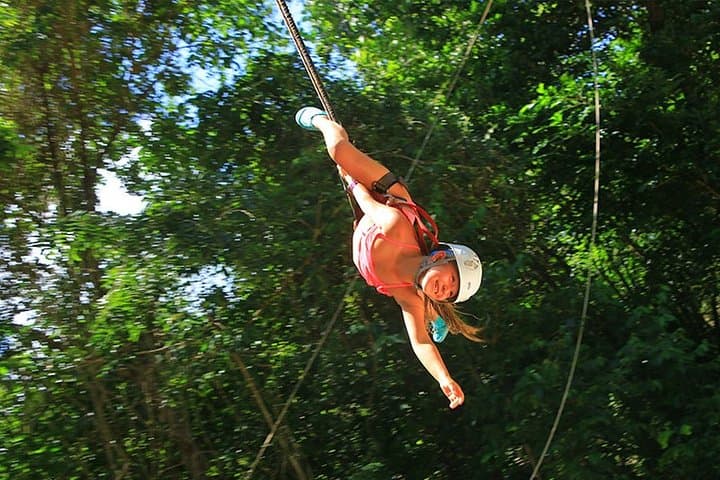 48-Hour Jungle Adrenaline: Cenote Swim, High Ziplines & Water Park Near Cancun photo 2