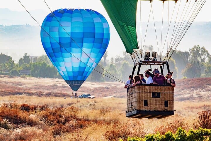 Private Hot Air Balloon Flight Over Temecula Wine Country (Up to 4 People)