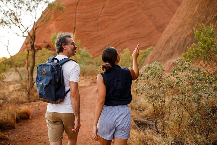 Uluru Morning Guided Base Walk: Sunrise Base Walk with Aboriginal Rock Art photo 6