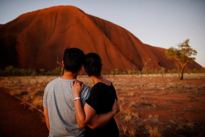 Uluru Morning Guided Base Walk: Sunrise Base Walk with Aboriginal Rock Art photo 2