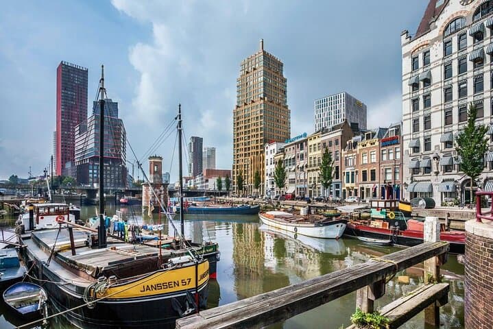 Rotterdam Private Architecture Walking Tour: Central Station, Cube Houses & Erasmus Bridge photo 4