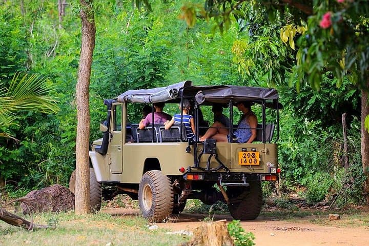 Classic Open-Top Jeep Village Tour and Sigiriya Views from Habarana photo 2