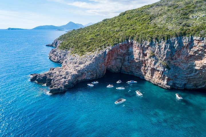Kotor Bay Blue Cave Adventure & Beach Time — Boat Tour to Our Lady of the Rocks, Mamula and Rose Beach photo 6