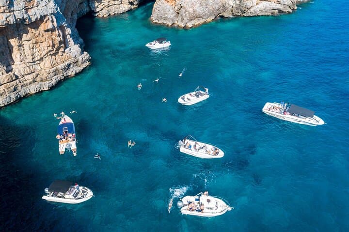 Kotor Bay Blue Cave Adventure & Beach Time — Boat Tour to Our Lady of the Rocks, Mamula and Rose Beach photo 3