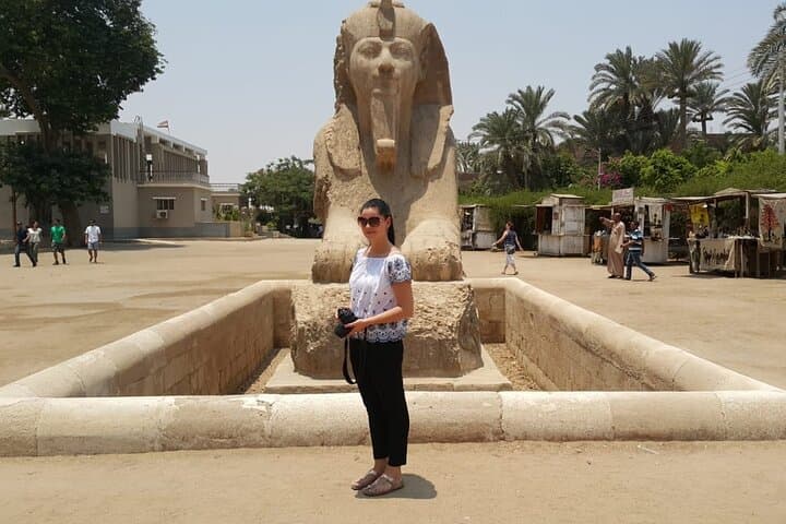 Full-Day Giza Pyramids, Sphinx, Saqqara & Memphis Tour with Camel Ride photo 3