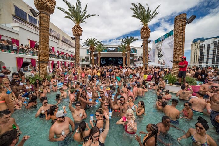 Las Vegas VIP Pool Party Bus: Day Club Crawl & VIP Access photo 5