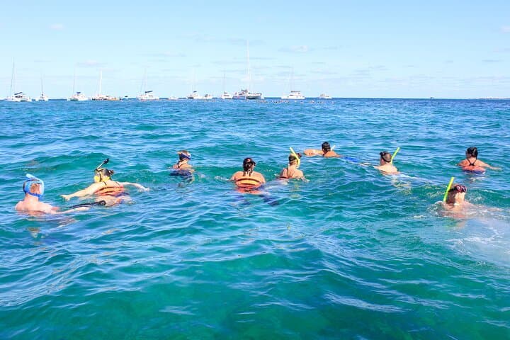 Isla Mujeres Premium Catamaran: Snorkel the Mesoamerican Reef & Underwater Museum photo 5