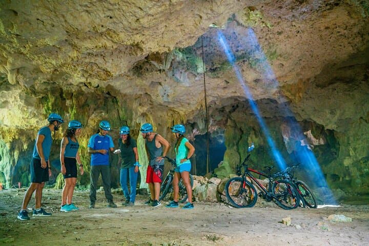 Rio Secreto Plus: Underground River, Bike Route & Rappel from Playa del Carmen photo 2
