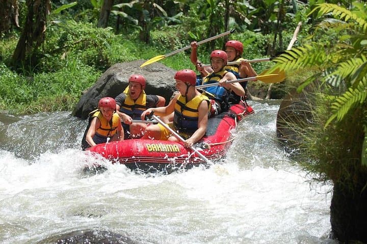 Telaga Waja White Water Rafting — 18km Bali River Adventure