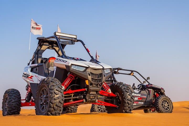 Solo Polaris RZR 1000 Desert Drive: 1-Hour Dubai Dune Sprint photo 4