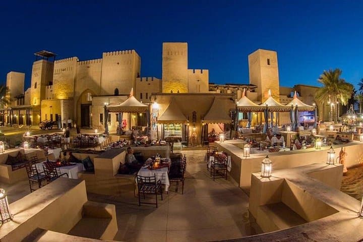Royal Fortress Fine Dining Desert Safari: Luxury Dune Bashing & Sunset Dinner in Dubai photo 1