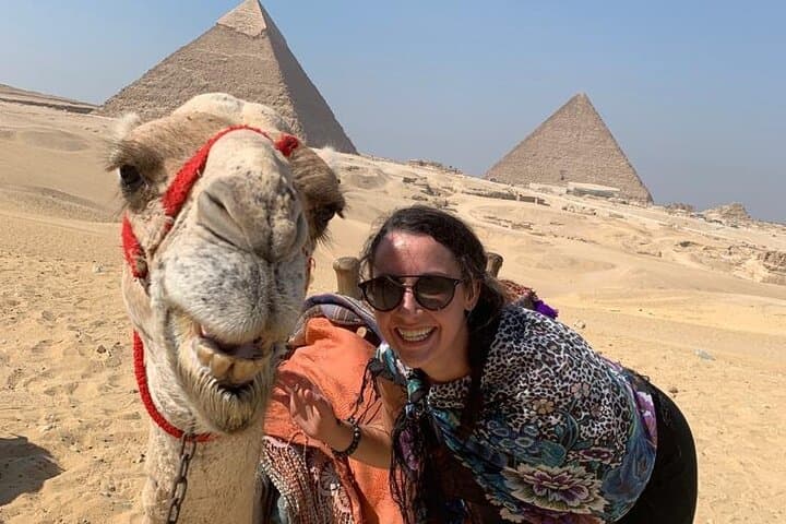 Hurghada to Cairo Day Tour by Bus: Giza Pyramids, Egyptian Museum & Bazaar photo 4