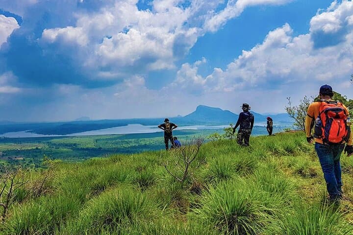 Hike Danigala Circular Rock from Polonnaruwa — 360° Summit Views & Ancient Caves