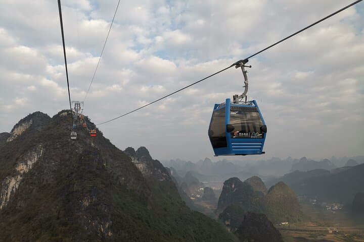 Yangshuo Ruyi Peak Ropeway: Half-Day Cable Car, Glass Skywalk & Scenic Stops