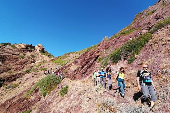 Trekking Nebida, Masua & Porto Flavia — Coastal Mine Trails with Five Swim Stops photo 1