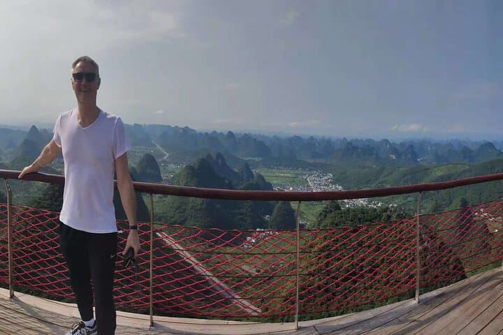 Yangshuo Yulong Bamboo Raft & Ruyi Peak Cable Car Day Tour — From Yangshuo photo 3