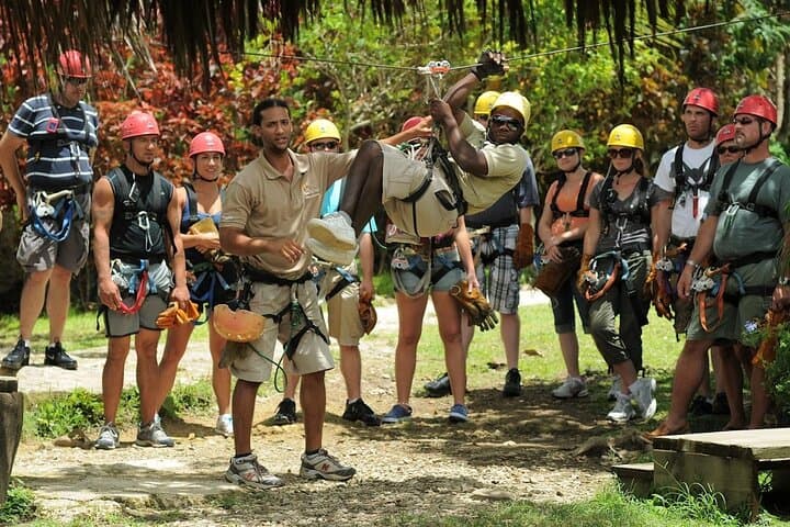 Thrill Through the Treetops: Zip Line Adventure in Punta Cana photo 6