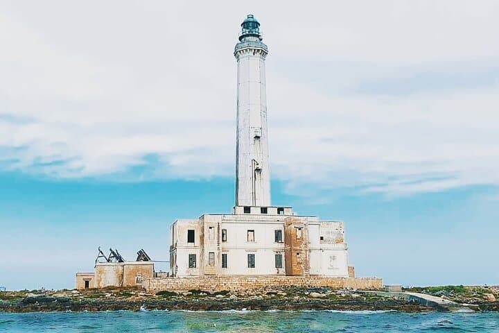 Gallipoli Samiro Boat Excursion to Isola di Sant'Andrea — Snorkel, Lighthouse & Salento Aperitif photo 2