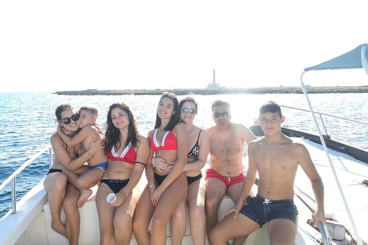 Gallipoli Samiro Boat Excursion to Isola di Sant'Andrea — Snorkel, Lighthouse & Salento Aperitif photo 3