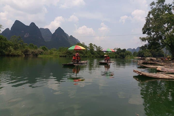 Yangshuo Yulong Bamboo Raft & Ruyi Peak Cable Car Day Tour from Guilin photo 2
