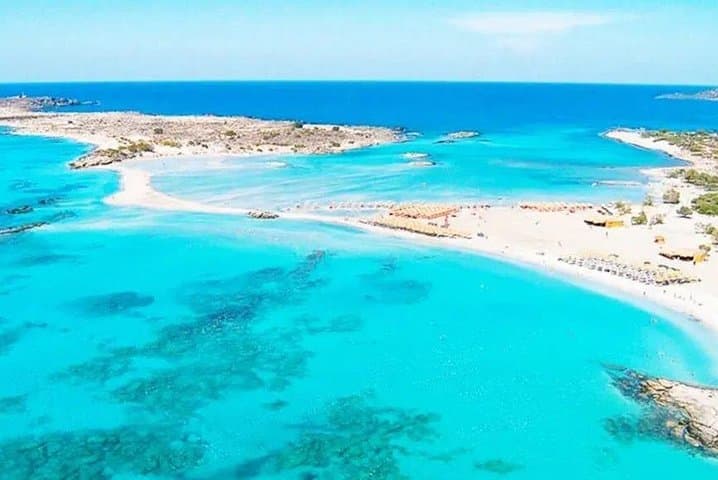 Elafonisi Pink-Sand Day Tour from Rethymno — Swim the Shallow Lagoon