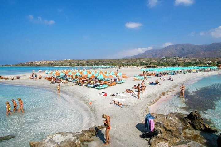 Elafonisi Pink-Sand Day Tour from Rethymno — Swim the Shallow Lagoon photo 2