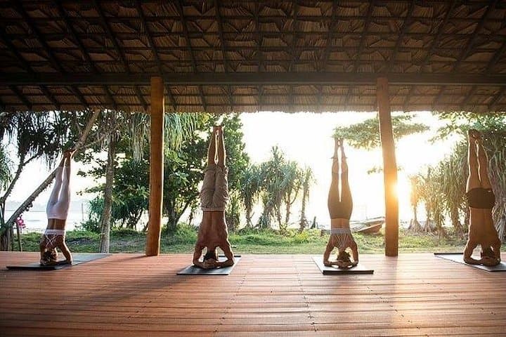 FlyHigh Aerial Yoga in Talalla — 60-Min Ayurveda Wellness & Beachside Shala photo 1