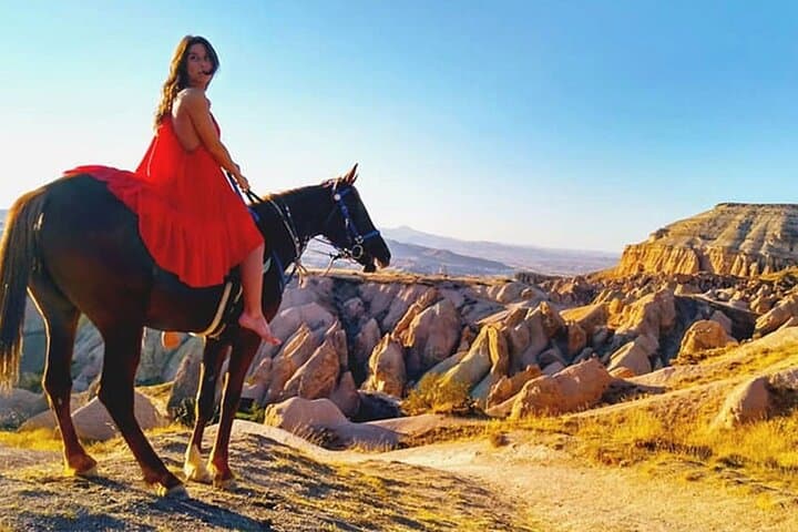 Sunset Horse Ride Through Cappadocia's Fairy Chimneys photo 6