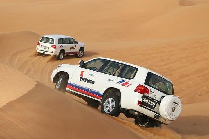 Private Dubai Dune Desert Safari with Dinner — Sunset Dunes, Dune Bashing & Bedouin Camp photo 3