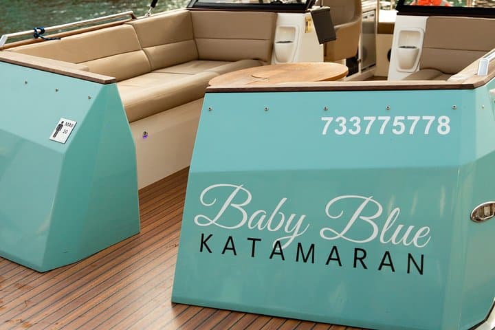 Magic Sunset Cruise to Gdańsk Shipyard Aboard Baby Blue Katamaran photo 4