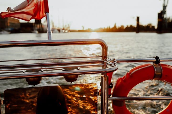 Magic Sunset Cruise to Gdańsk Shipyard Aboard Baby Blue Katamaran photo 3