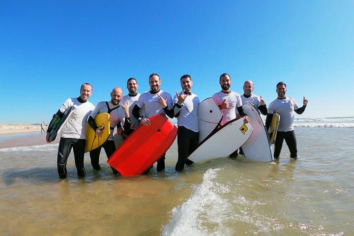 Caparica Bodyboard Adventure: Learn to Ride Atlantic Waves Near Lisbon