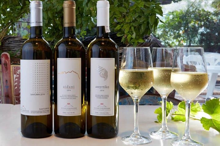 Santorini Private Tour Akrotiri Wineries Caldera Lunch photo 6