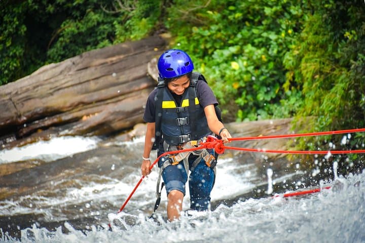 Rappelling Sandun Ella: Waterfall Abseiling Adventure Near Kandy photo 4