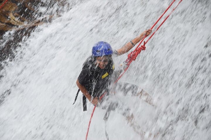 Ella Waterfall Abseiling at Warakara — 80ft Descent & Natural Pool photo 4