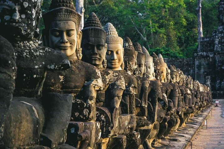 Sunrise Tuk Tuk Tour of Angkor Wat and Bayon Temples — Half-Day Small Circuit photo 4