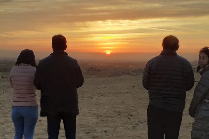 Sunrise & Sunset Camel Ride Around the Giza Pyramids: 2-Hour Desert Experience with Snacks photo 3