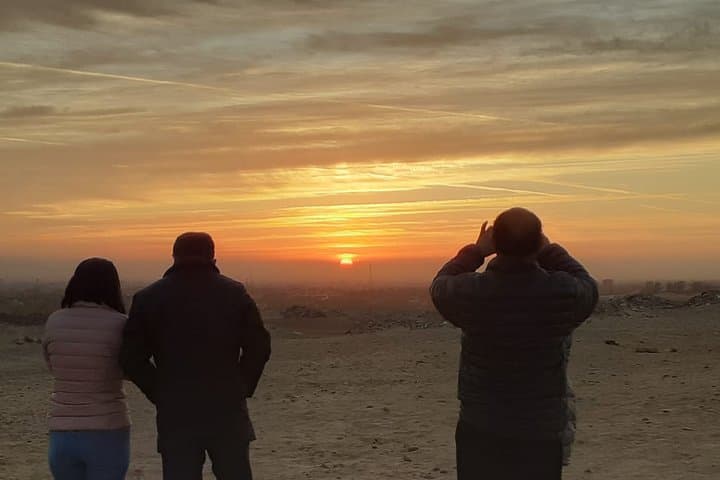 Sunrise & Sunset Camel Ride Around the Giza Pyramids: 2-Hour Desert Experience with Snacks photo 4