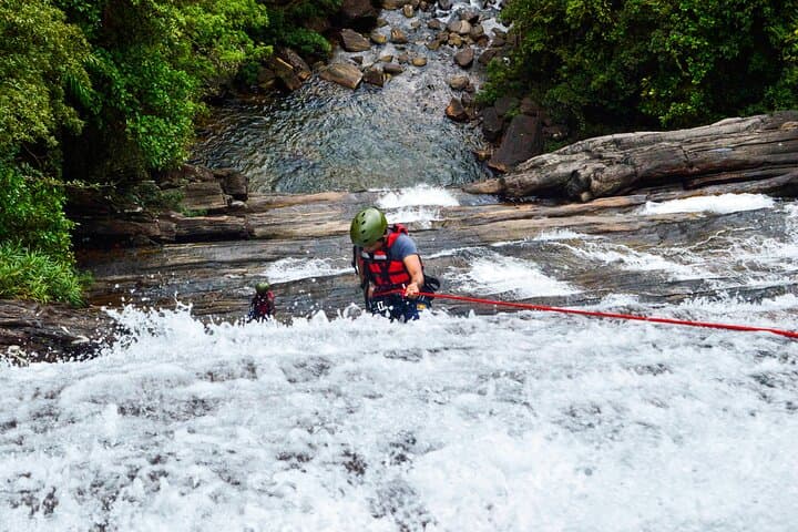 Canyoning and Abseiling in Kitulgala: 45-Foot Jumps, Jungle Hike & Natural Infinity Pool