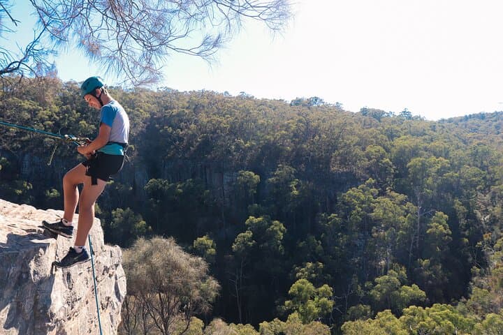 Abseiling at Morialta Gorge: Half-Day Rappel Adventure Near Adelaide