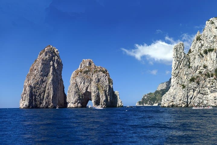 Capri & Blue Grotto Private Tour — Monte Solaro Chairlift, Piazzetta & Boat Access photo 2
